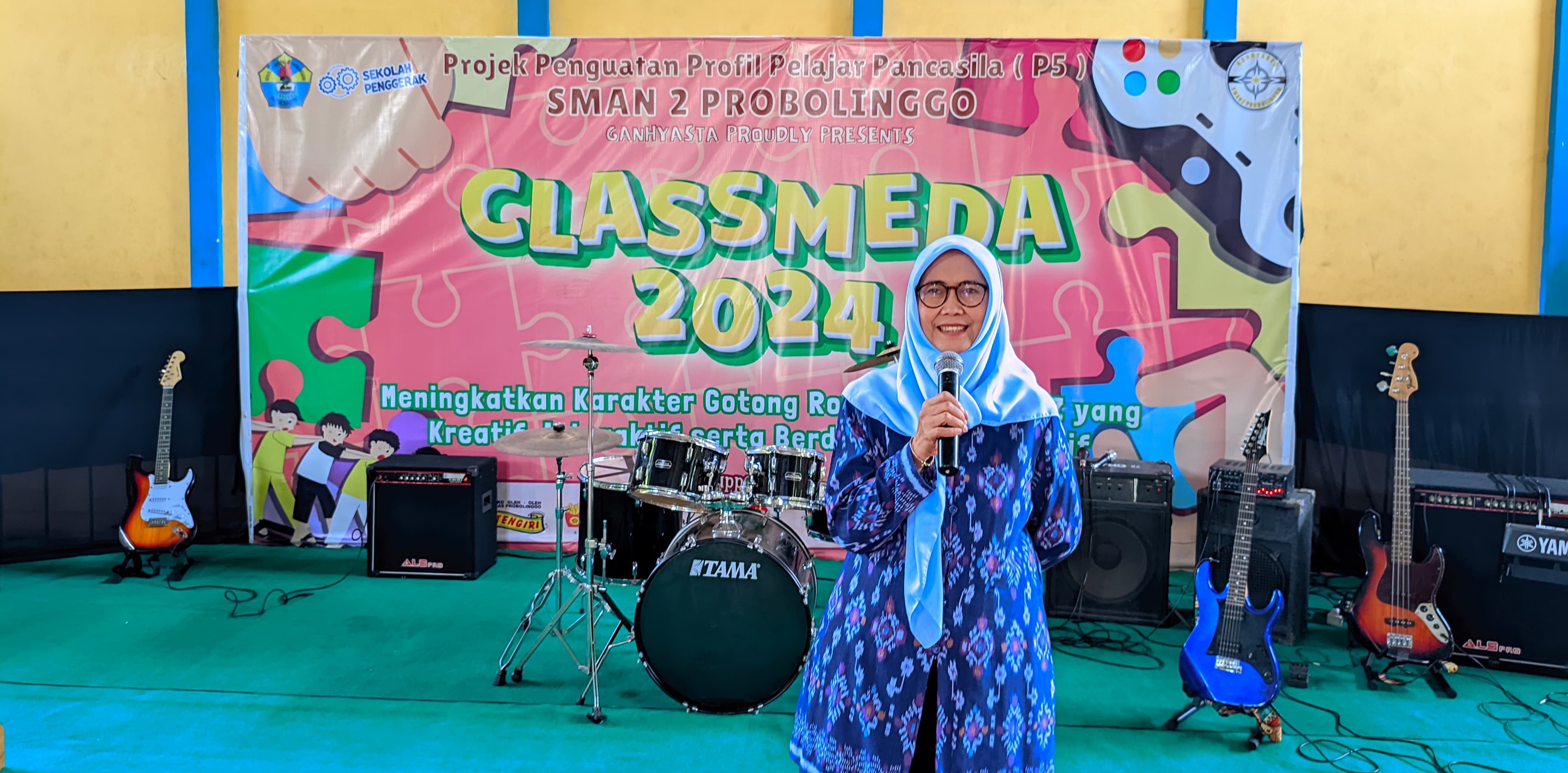 Penutupan Meriah Kegiatan CLASSMEDA SMAN 2 Probolinggo Tahun 2024